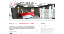 Desktop Screenshot of kardiologiekoeln.de